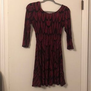 Express skater dress